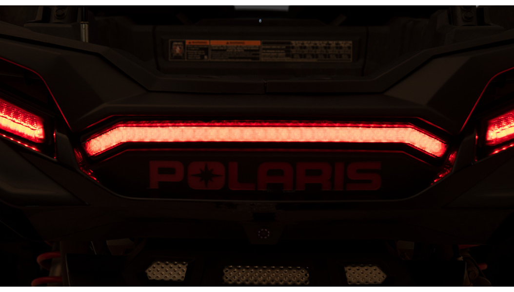 MOOSE UTILITY LED Middle Taillight - Polaris '17-'20 - Black 100-3392-PU