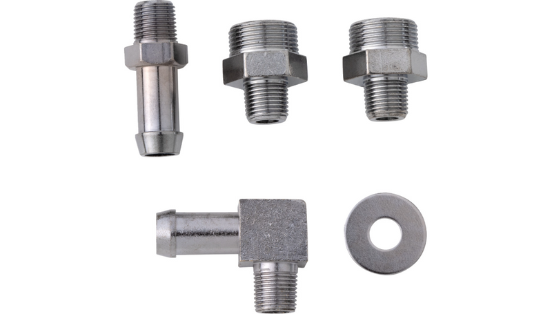 DRAG SPECIALTIES Oil Filter Assembly - Chrome - Harley-Davidson 1940-1984 - 14-0007 - PartsOutlet.com.au