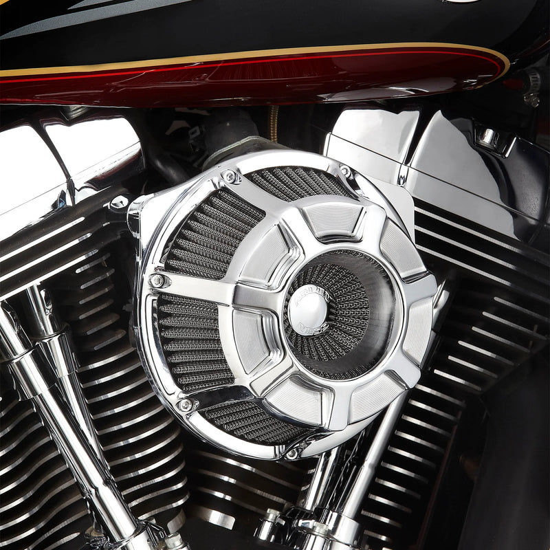 ARLEN NESS Inverted Series Air Cleaner Kit - Beveled - Chrome - Touring '24+ & Softail 25+ - 600-226