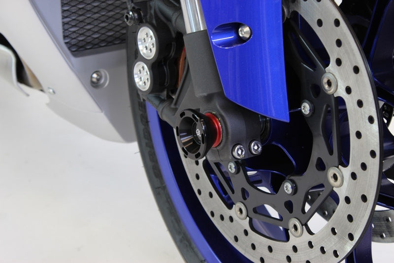 GILLES TOOLING Front Axle Protector - Black - Yamaha '15-'24 - GTA-F-Y03