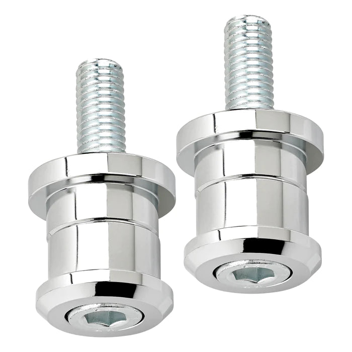 BILTWELL Riser Bushings - Solid - Chrome 6908-105 - PartsOutlet.com.au