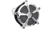 RSD 5 Speed Air Cleaner - Chrome - Harley-Davidson 1993-2017 - 0206-2000-CH - PartsOutlet.com.au