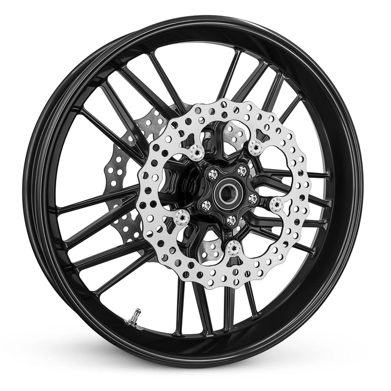 ARLEN NESS Spider Rotor - 12-19/32" - Black - Front - FL '23-'24 - 300-108