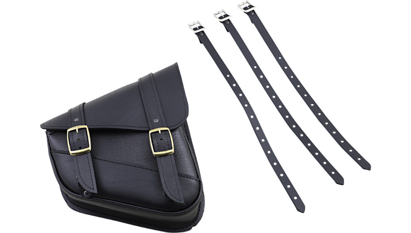 WILLIE & MAX LUGGAGE Swing Arm Bag - Black - XL '58-'22 - 59778-08