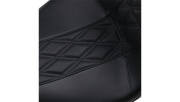LE PERA Outcast 2Up Seat with Backrest - Black - FLH LK-997BRGT2 - PartsOutlet.com.au