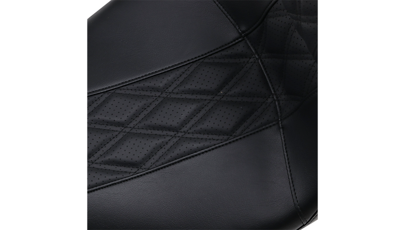 LE PERA Outcast 2Up Seat with Backrest - Black - FLH LK-997BRGT2 - PartsOutlet.com.au