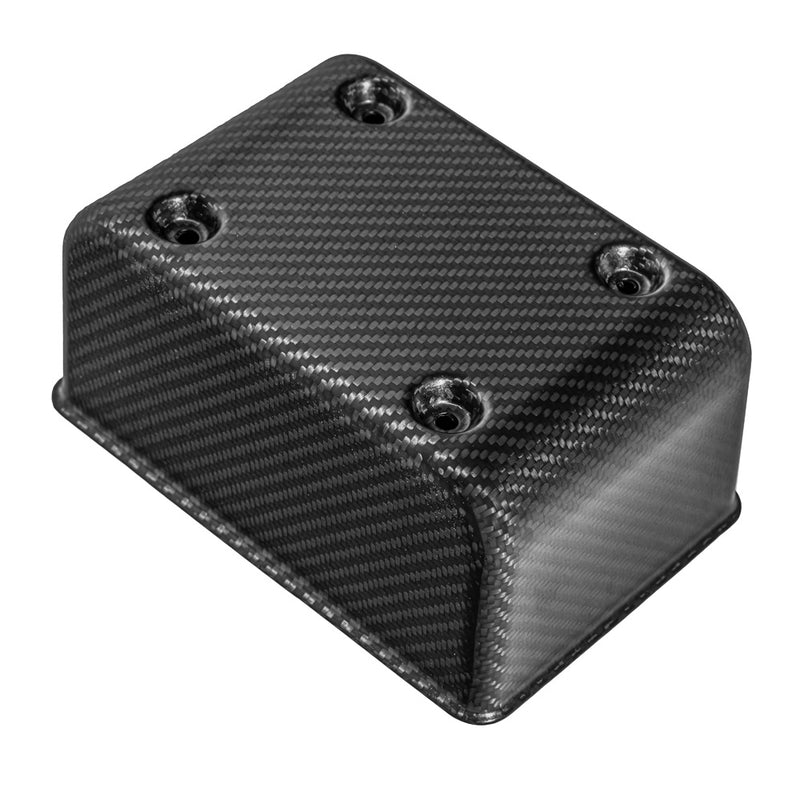 SADDLEMEN Fuse Block Cover - Carbon Fiber - Matte Black - Dyna '99-'03 - CF-899-04-003M