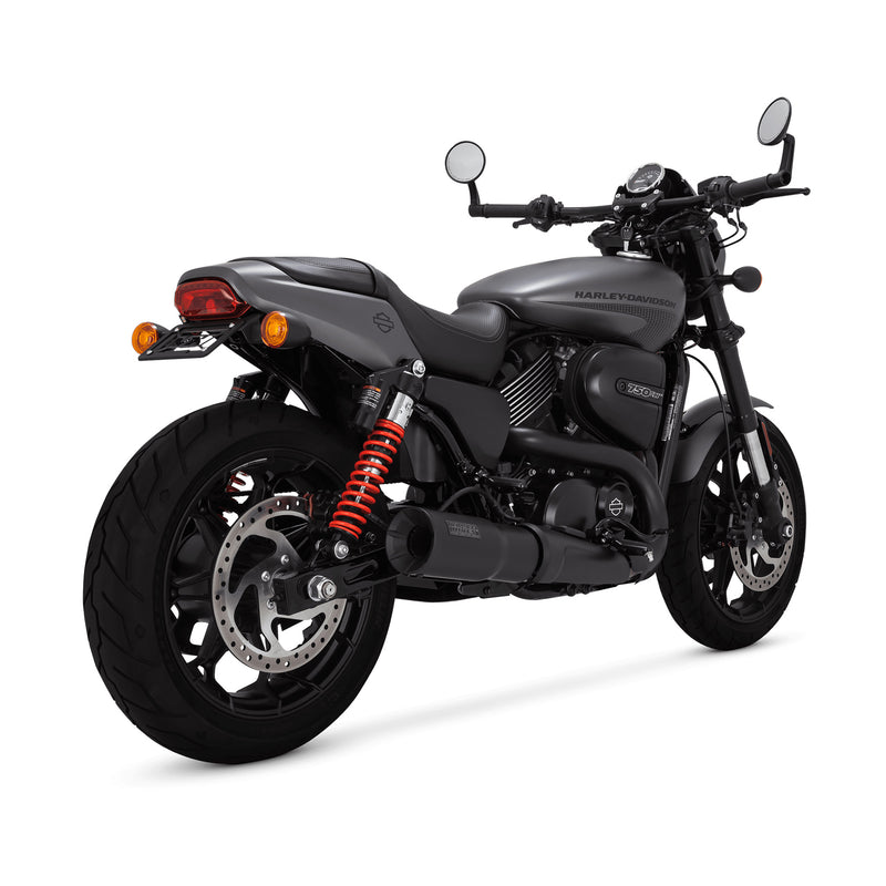 VANCE & HINES Black High Output Muffler - XG/A - Harley-Davidson 2015-2019 - 47943 - PartsOutlet.com.au