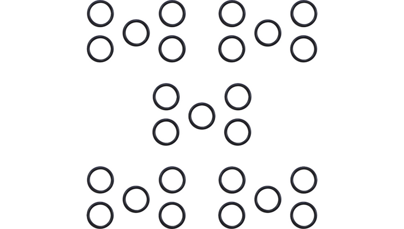 JAMES GASKET Mid Pushrod O-Ring - 25 Pack - Harley-Davidson '79-'16 - JGI-11132