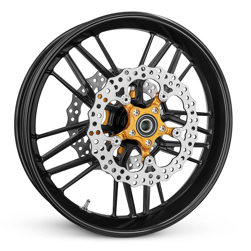 ARLEN NESS Spider Rotor - 12-19/32" - Gold - Front - FL '23-'24 - 300-110