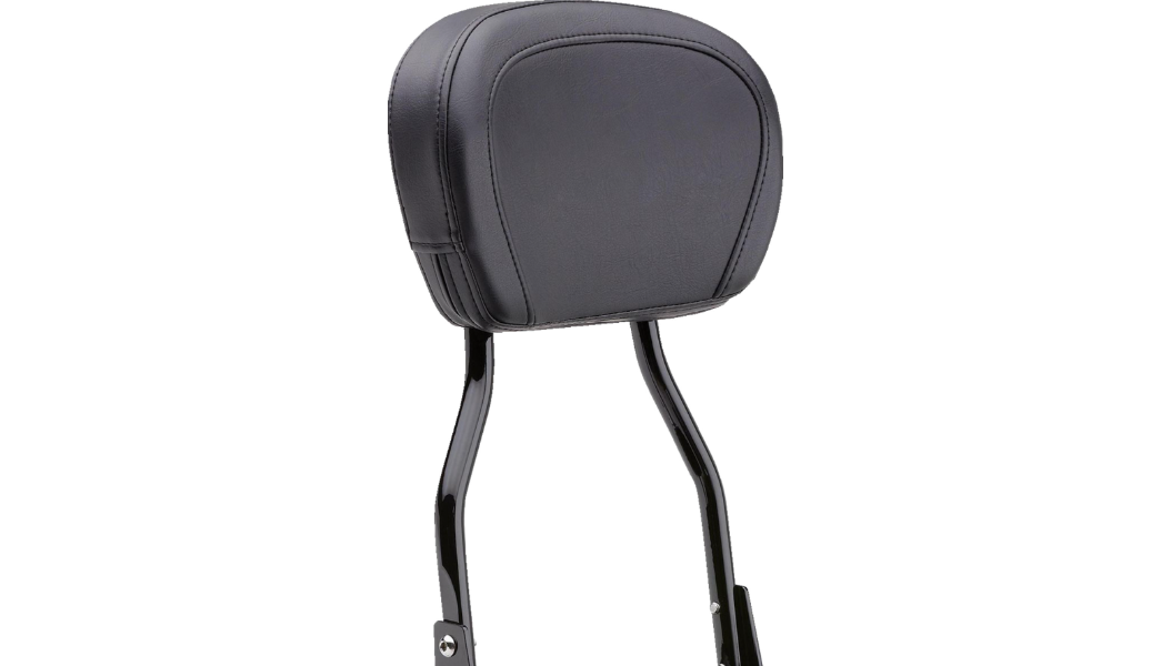 COBRA Round Sissy Bar - Short - Black - '06-'17 Dyna 602-1252B - PartsOutlet.com.au