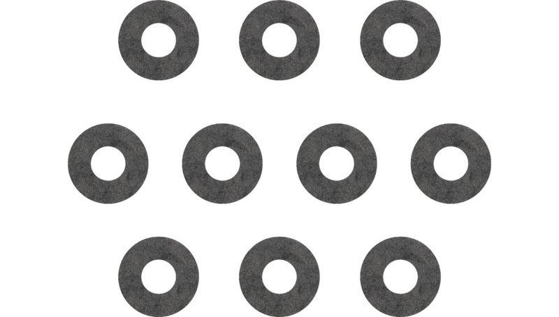 JAMES GASKET Valve Spring Cover Gasket - Metal Core with Paper Facing on 2 Sides - 10 Pack - Knucklehead '37-'47 - JGI-18265-37