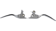 DRAG SPECIALTIES Levers - LSR - Chrome - '21-'24 FL - 053842 - PartsOutlet.com.au