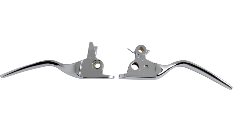 DRAG SPECIALTIES Levers - LSR - Chrome - '21-'24 FL - 053842 - PartsOutlet.com.au