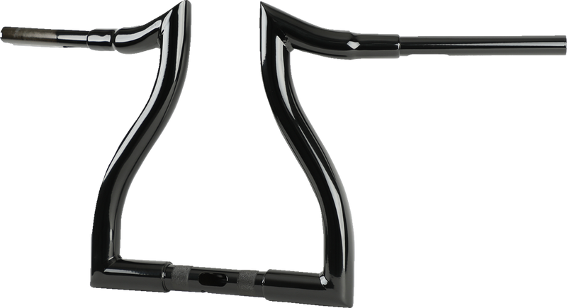 LA CHOPPERS Handlebar - Hammerhead - 12" - Black - FLTR 2024 - LA-7328-12B