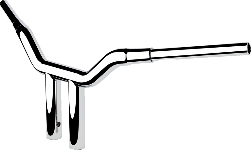 LA CHOPPERS Handlebar - Kage Fighter - 10" - Chrome - FLTR 2024 - LA-7345-10