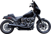 S&S CYCLE 2-into-1 Qualifier Exhaust System - 49-State - Black 550-1104 - PartsOutlet.com.au