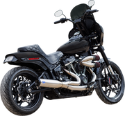 S&S CYCLE 2-into-1 Qualifier Exhaust System - 49-State - Silver 550-1103 - PartsOutlet.com.au