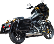 S&S CYCLE 2-into-1 Qualifier Exhaust System - Race - Silver - '17-'23 FL - 550-1107 - PartsOutlet.com.au
