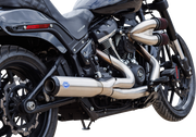 S&S CYCLE 2-into-1 Qualifier Exhaust System - 49-State - Silver 550-1103 - PartsOutlet.com.au