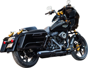 S&S CYCLE 2-into-1 Qualifier Exhaust System - 49-State - Black 550-1110 - PartsOutlet.com.au