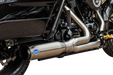 S&S CYCLE 2-into-1 Qualifier Exhaust System - Race - Silver - '17-'23 FL - 550-1107 - PartsOutlet.com.au