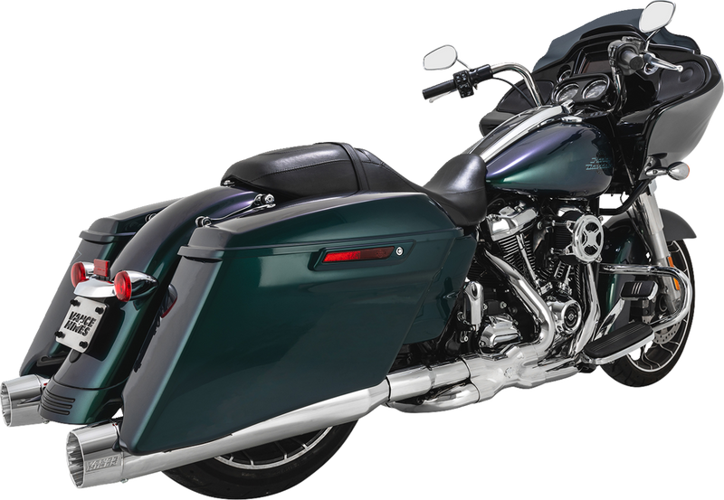 VANCE & HINES Blackbird 450 Slip-On Mufflers - Chrome - FL '17-'25 - 16792
