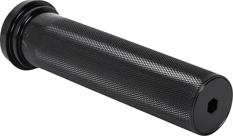 THRASHIN SUPPLY Throttle Tube - Knurled - 1" - Harley-Davidson '08-'23 - TBW TSC-2704-1