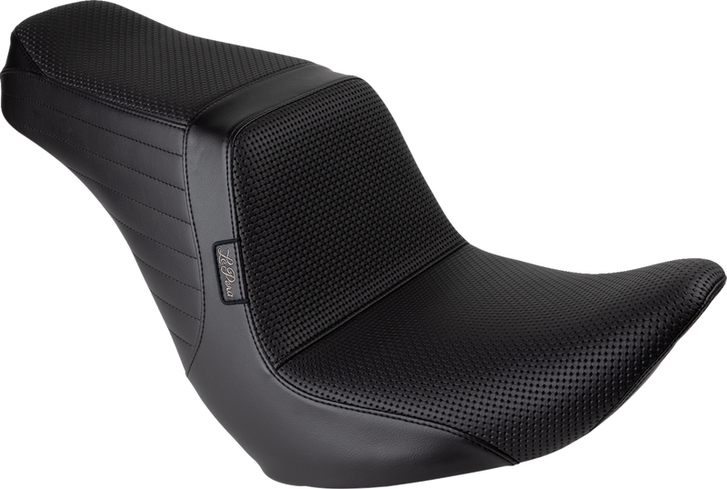 LE PERA Tailwhip Up Front Seat - Basketweave - Black - FLSB/FXLR '18-'23 LYRU-580BW - PartsOutlet.com.au