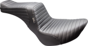 LE PERA Tailwhip Seat - Pleated - Black - FLSL/FXBB '18-'23 LY-580PT - PartsOutlet.com.au