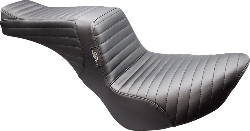 LE PERA Tailwhip Seat - Pleated - Black - FLSL/FXBB '18-'23 LY-580PT - PartsOutlet.com.au