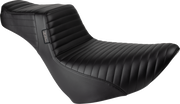 LE PERA Tailwhip Daddy Long Legs Low Rider Seat - Pleated - Black - FL/FX '18-'23 LYR-580DLPT - PartsOutlet.com.au