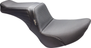 LE PERA Tailwhip Seat - Basketweave - Black - FLSL/FXBB '18-'23 LY-580BW - PartsOutlet.com.au