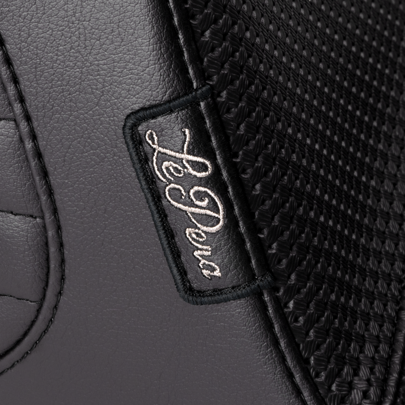LE PERA Tailwhip Seat - Basketweave - Black - FLSL/FXBB '18-'23 LY-580BW - PartsOutlet.com.au