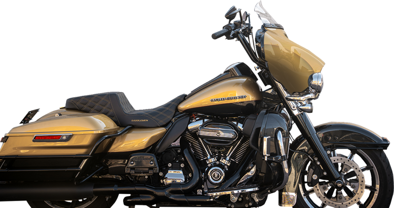 KLOCK WERKS Flare Windshield - 6-1/2" - Clear - FLH '14-'25 - KWW-01-0702