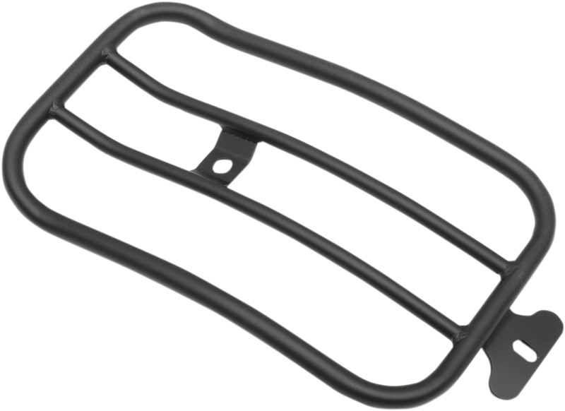 MOTHERWELL Luggage Rack - Matte Black - Softail '07-'17 - MWL-180-MB