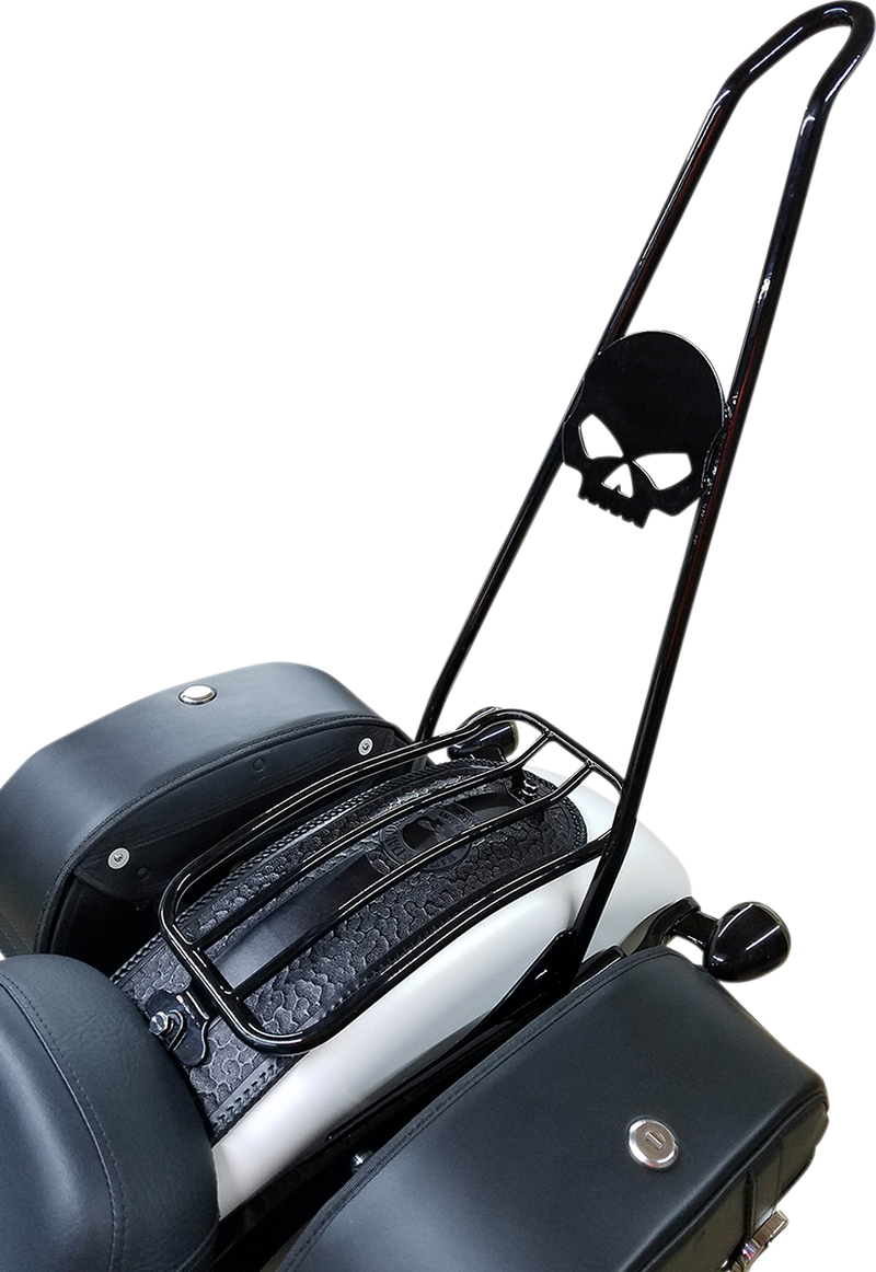 Low Rider St Rack MOTHERWELL Luggage Rack - Gloss Black - Lowrider S/ST and Sport Glide ...
