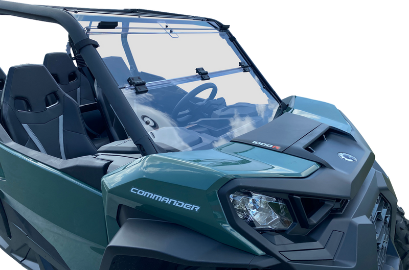 MOOSE UTILITY Full Folding Windshield - Deluxe - Can-Am '18-'22 - V000292-12200M - PartsOutlet.com.au