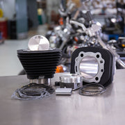 S&S CYCLE 1250cc Conversion Kit for 1986-2021 HD® Sportster® Models - Wrinkle Black Finish 910-0691 - PartsOutlet.com.au