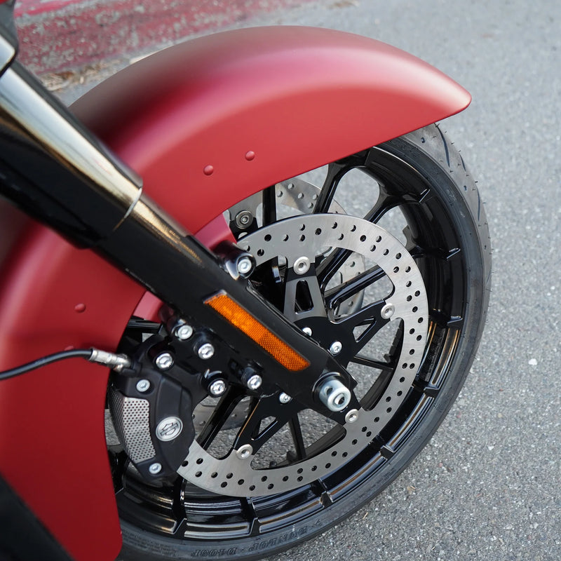 ARLEN NESS 14" BIG BRAKE ROTORS, FLT HUB MOUNT - 08-up FLT HUB MOUNT - 02-910