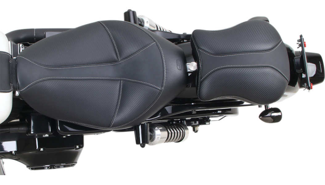 SADDLEMEN Contoured Dominator Pillion Pad - 9" SA1009