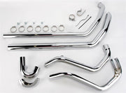BASSANI XHAUST True Dual Headpipes - '95-'08 Bagger - Chrome11315A - PartsOutlet.com.au