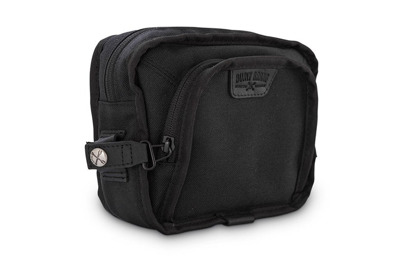 BURLY BRAND Handlebar Bag - Black Cordura B15-1012B - PartsOutlet.com.au