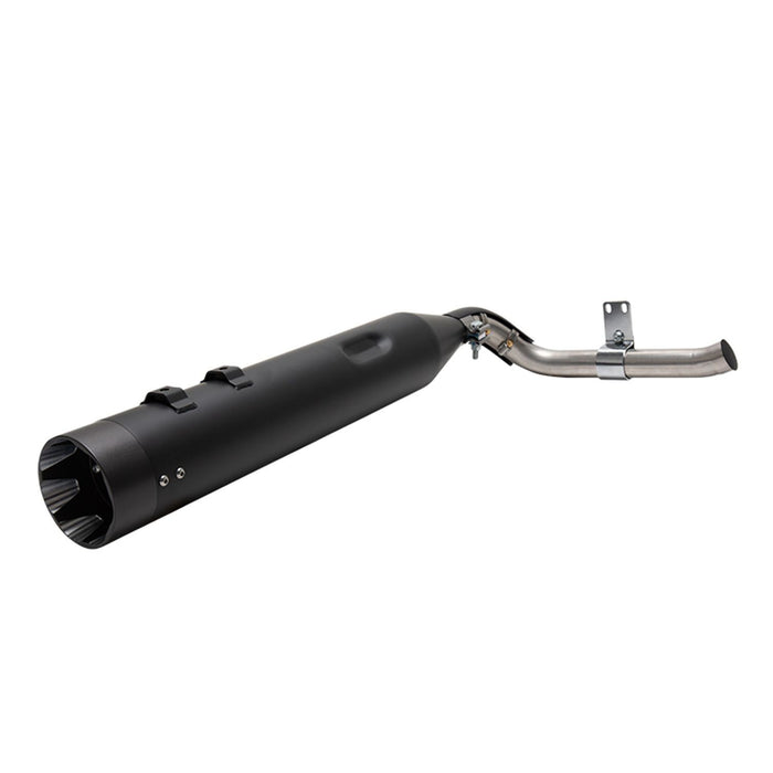 S&S CYCLE SHADOW PIPE for 2009–2021 TOURING MODELS with S&S SIDEWINDER® 2-1–Black - 550-0831 - PartsOutlet.com.au