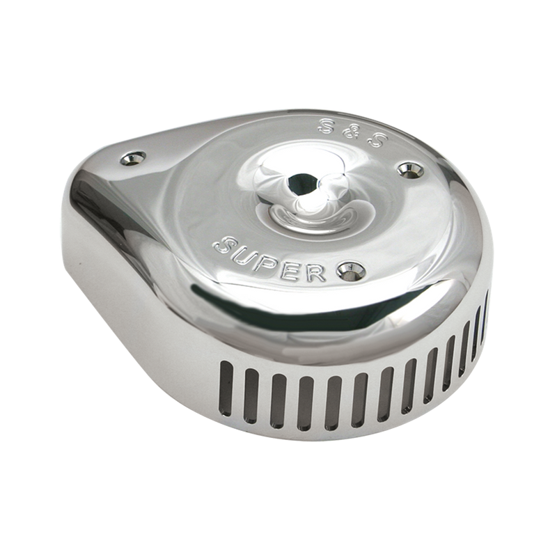S&S CYCLE Slasher Air Cleaner Cover for Super E/G Carburetors 17-0004 - PartsOutlet.com.au