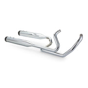 S&S CYCLE EL DORADO EXHAUST SYSTEM for 2009–2016 TOURING MODELS–Chrome with Black Thruster End Cap 550-0677B - PartsOutlet.com.au
