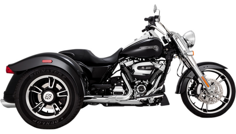 VANCE & HINES Twin Slash Mufflers - '17-'23 FLRT 16796 - PartsOutlet.com.au