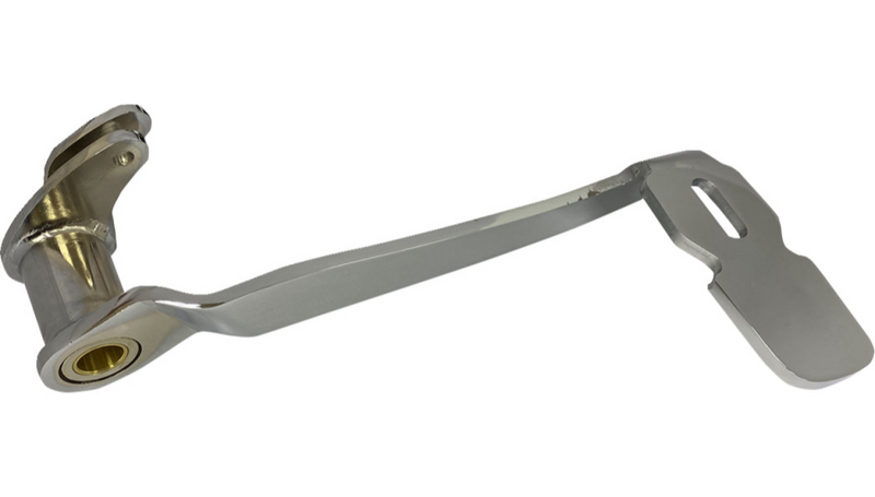 DRAG SPECIALTIES Brake Pedal - 9-5/8" - Chrome - FL '08-'13 - B35-0169NU