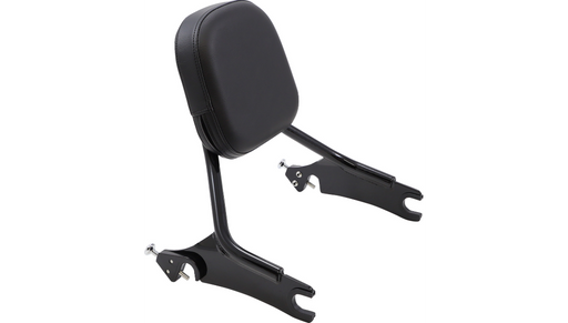 COBRA Detachable Backrest - Black - Short - Indian '14-'22 Chieftain 502-2205B - PartsOutlet.com.au