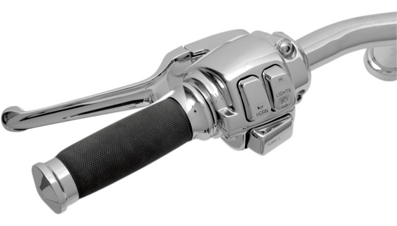 DRAG SPECIALTIES Handlebar Controls - 9/16" Master Cylinder Single Disc - Harley-Davidson '96-'11 - H07-0748A